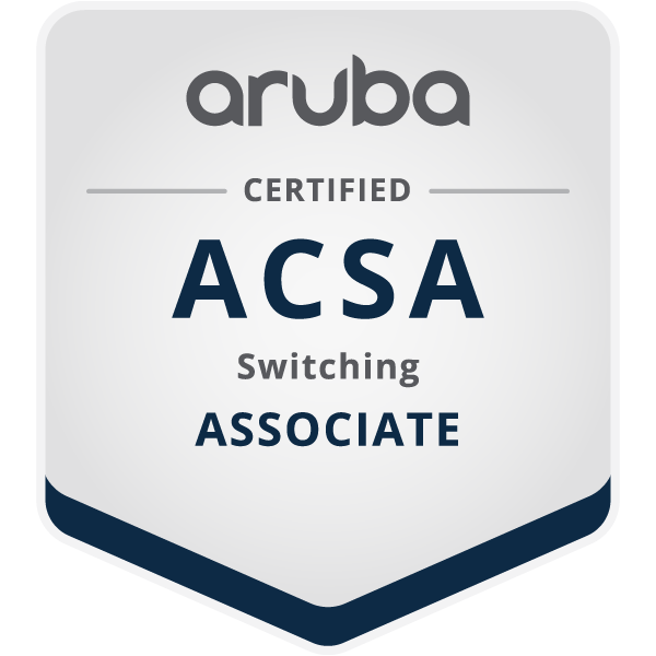 Aruba Certified Switching Associate Cert Bundle: HPE6-A72 Voucher + Free past qestions Aruba Certified Switching Associate Cert Bundle: HPE6-A72 Voucher + Free past qestions